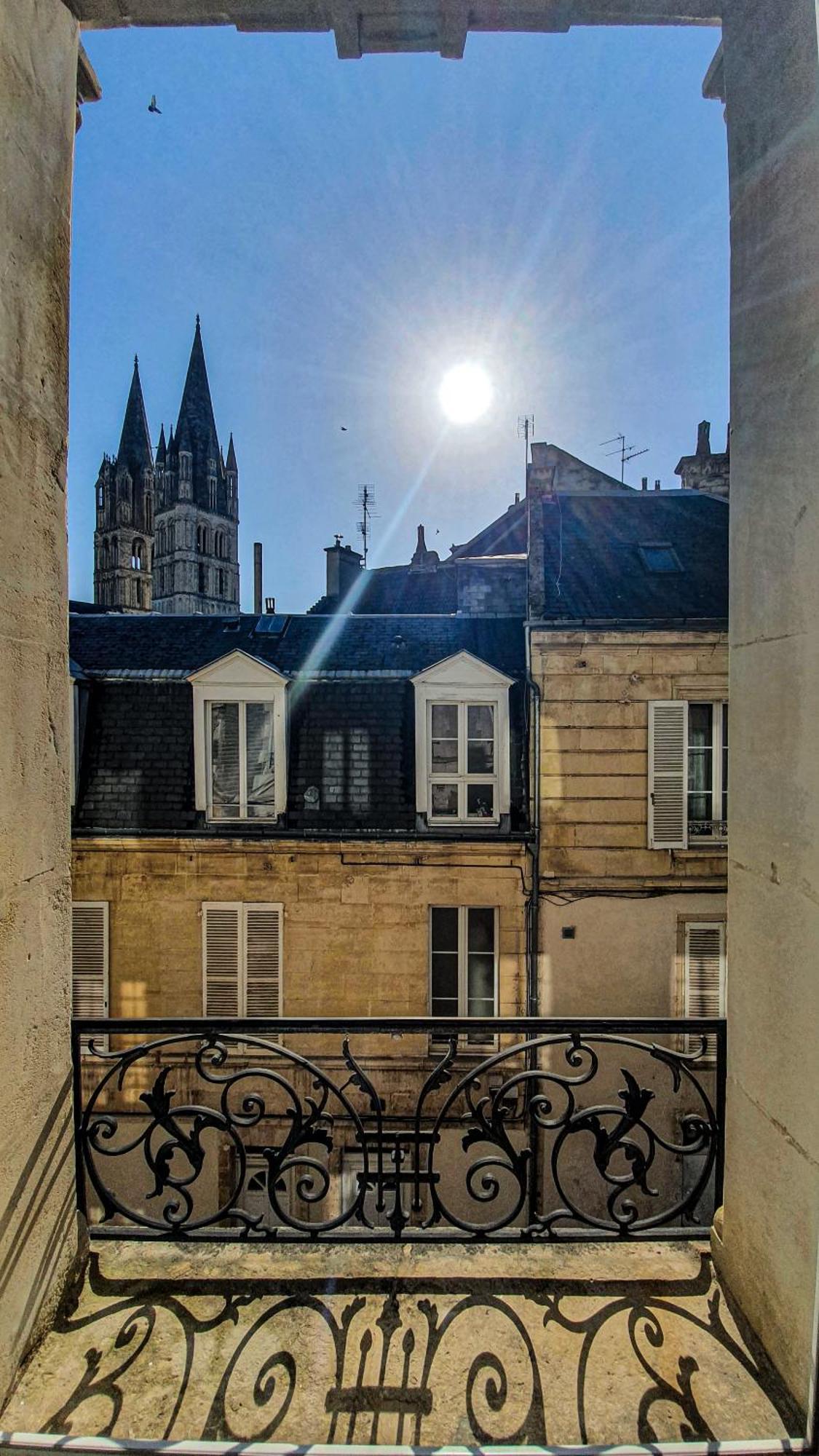Charming With View Of The Abbaye-aux-hommes Apartment Caen