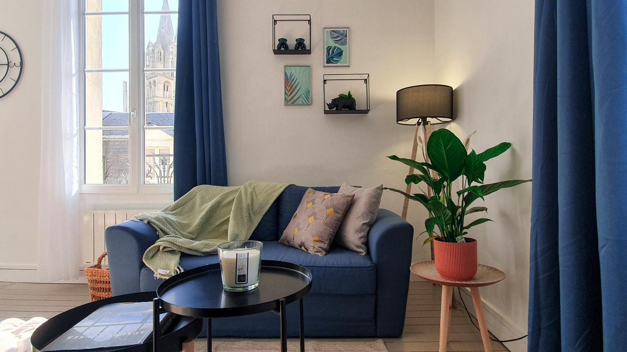 Apartment Charming With View Of The Abbaye-aux-hommes Caen